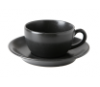 213-322125.Bl Porland "Seasons Black" Чашка чайная 200 мл (блюдце 213-132115.Bl)