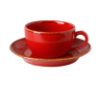 213-322125.R Porland "Seasons Red" Чашка чайная 200 мл (блюдце 213-132115.R)